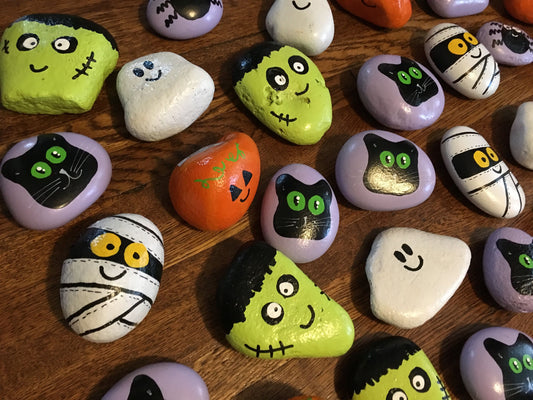 Get Creative with These 10 Different Rock Painting Themes - WoodArtSupply