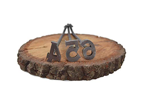 0-9 Number Branding Irons - 10 Irons - Custom Cowboy Monogram - The Heritage Forge Generic