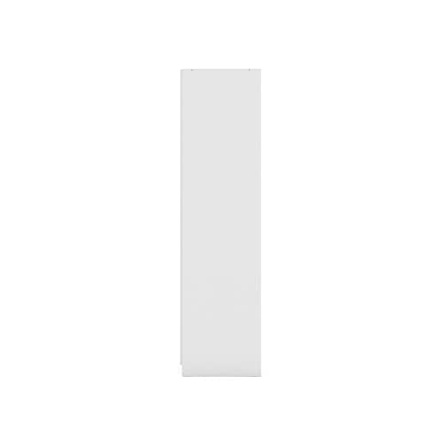 Manhattan Comfort Gramercy 3-Sectional Wood Wardrobe Armoire Closet in White Manhattan Comfort