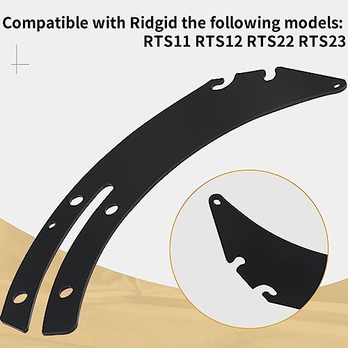 089240015076 N409059 Table Saw Riving Knife fit - by BERPSE - Compatible with Ridgid RTS11 RTS12 RTS22 RTS23 Table Saw - Black BERPSE