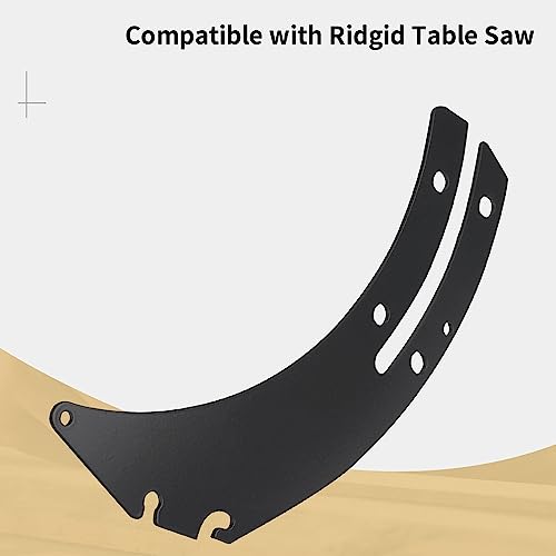 089240015076 N409059 Table Saw Riving Knife fit - by BERPSE - Compatible with Ridgid RTS11 RTS12 RTS22 RTS23 Table Saw - Black BERPSE