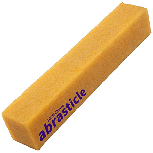 1-1/2" x 1-1/2" x 8" Inch Abrasive Cleaning Eraser Stick, Must Have" Accessory for Sanding Belts & Discs Sandpaper Rough Tape, Skateboard and Shoes, abrasticle