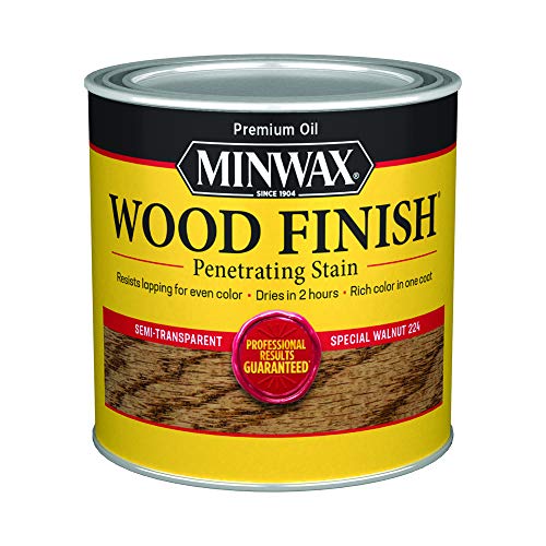 1/2 pt Minwax 22240 Special Walnut Wood Finish Oil-Based Wood Stain Minwax