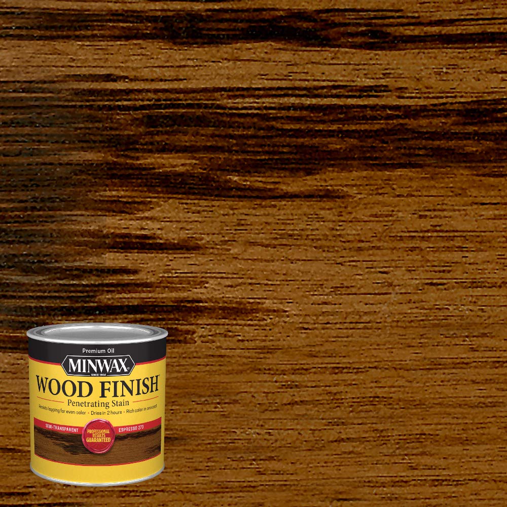 1/2 pt Minwax 273 Espresso Wood Finish Oil-Based Wood Stain Minwax