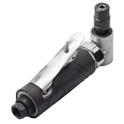 1/4-Inches angle air die grinder with rubber sleeve, mini air angle die grinder, pneumatic angle die grinder, 90 degree angled air die grinder, edge PROSHI