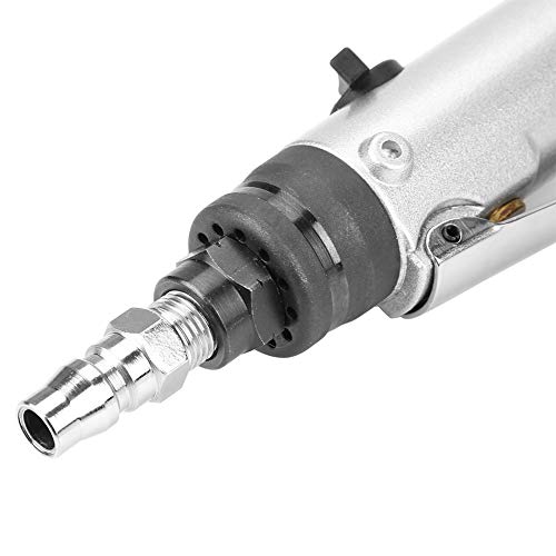 1/4" Air Straight Pneumatic Screwdriver,1000RPM Mini Handhold Pneumatic Screwdriver Kit,Industrial Screw Driver Tool Jectse