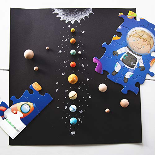 1/4 Inch Wooden Round Ball | DIY Decorative Wood Crafting Balls | Unfinished Wood Spheres - by Craftpartsdirect.com | Bag of 100 Craftparts Direct