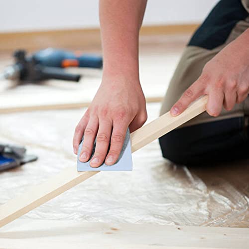 1/4 Sheet Sandpaper 4.5 x 5.5 Inch, Wet Dry Sand Paper, 30Pcs Sanding Sheets for Palm Sanders Hand Sanding Blocks on Woodworking, Metal, Primers, YGFRSTO