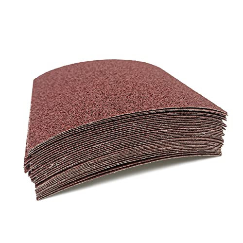 1/4 Sheet Sandpaper 4.5 x 5.5 Inch, Wet Dry Sand Paper, 30Pcs Sanding Sheets for Palm Sanders Hand Sanding Blocks on Woodworking, Metal, Primers, YGFRSTO