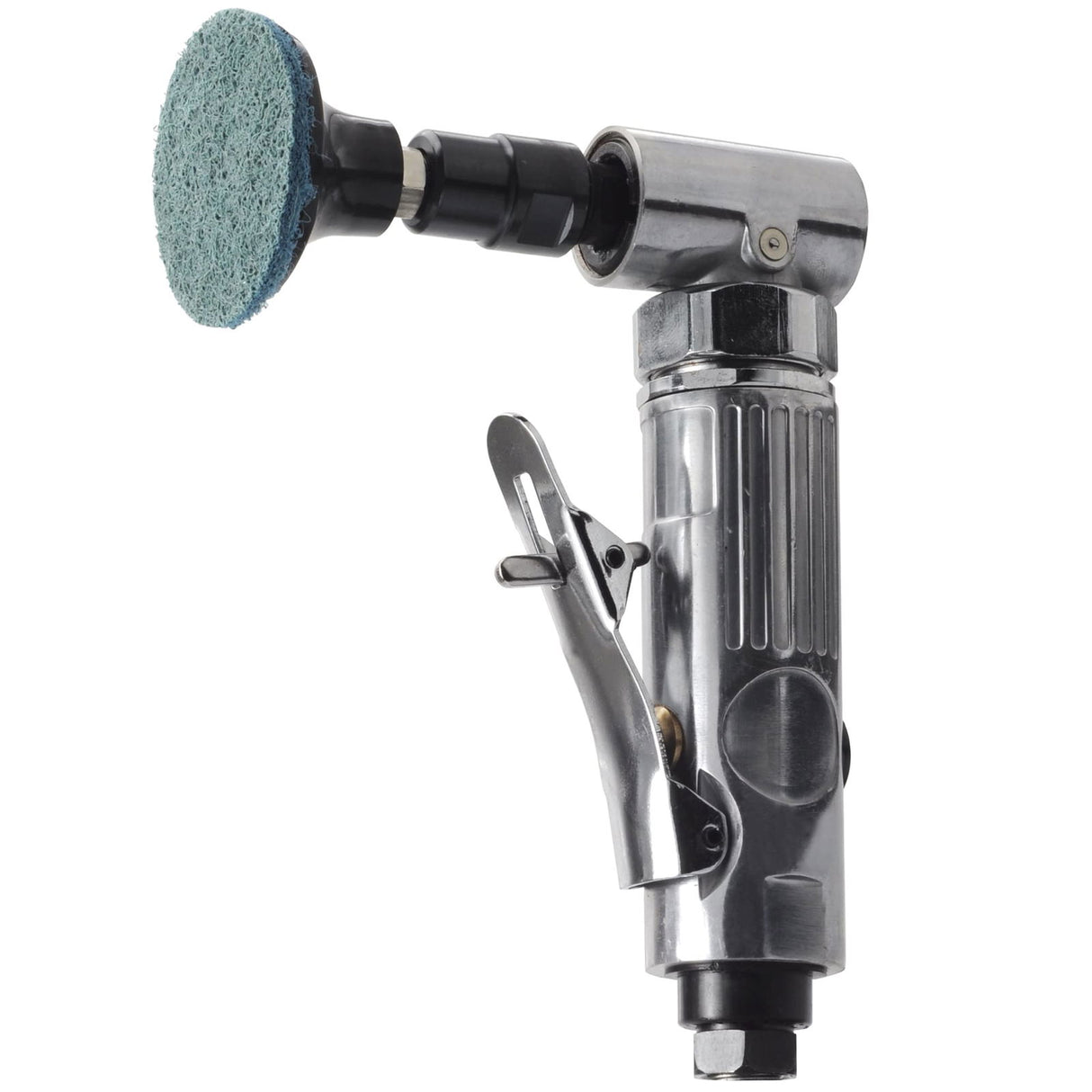 1/4" air die grinder with 20 pcs sanding discs, right angle, ergonomic grip, polished angle pneumatic die grinder, air die grinder kit PROSHI