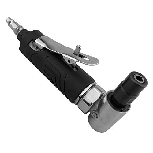 1/4 inch angle air die grinder with 4 pcs 2" roll lock sanding discs PROSHI