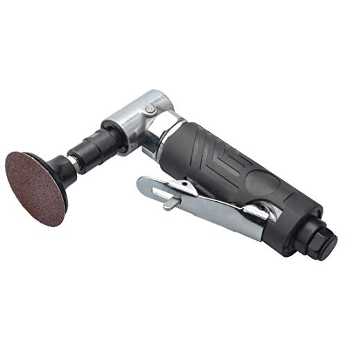 1/4 inch angle air die grinder with 4 pcs 2" roll lock sanding discs PROSHI