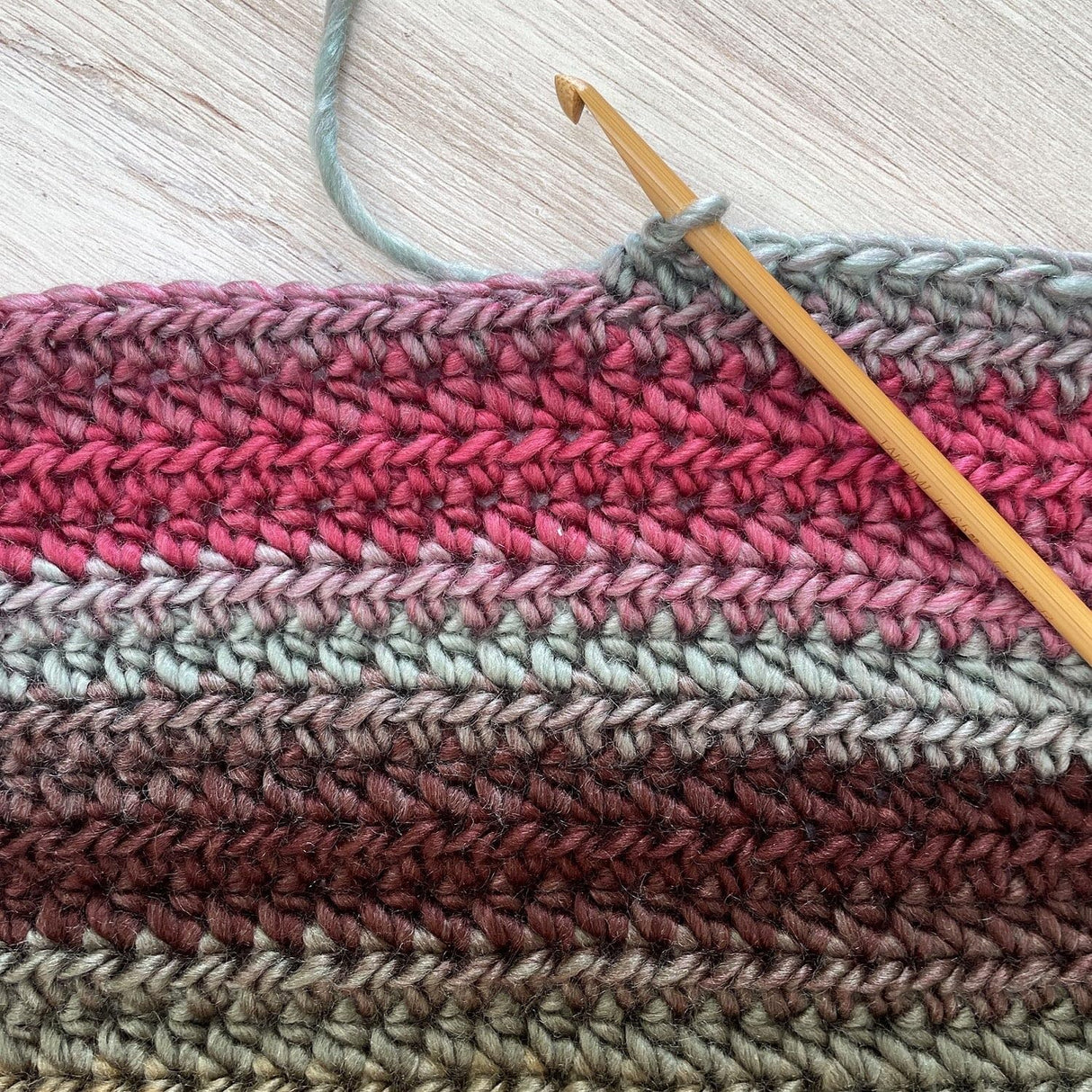 (1 Skein) Lion Brand Yarn Landscapes Yarn, Boardwalk Lion Brand Yarn