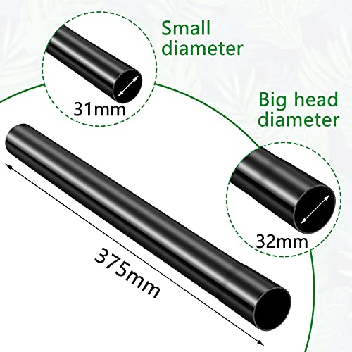 1.25 Inch Vacuum Extension Wand Black Vacuum Attachments Vacuum Accessories Vacuum Wand for Vacuum Cleaner Compatible with Shop Vac Accessories Honoson