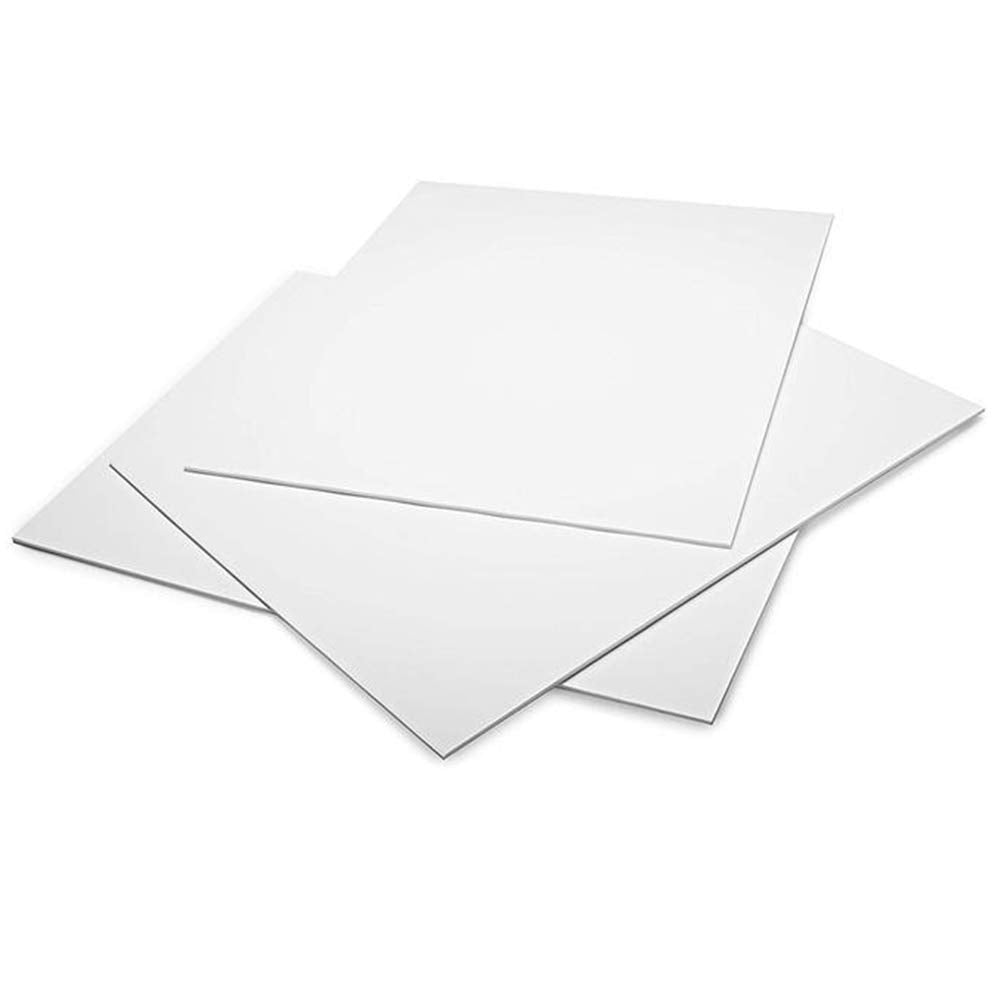 100 Sheets,15" x 18" x 3mm,3D Embroidery Puffy Foam Backing Paper (White) Tiger-Hoo