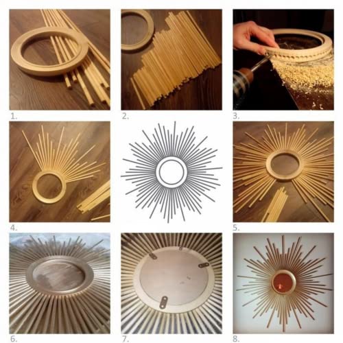 100PCS Dowel Rods 12 inch Wooden Dowel Rods 3/16 Inch Unfinished Wood for Crafting Bamboo Wood Rod Wood Sticks for Crafts Bamboo Wood Sticks Long YARRD