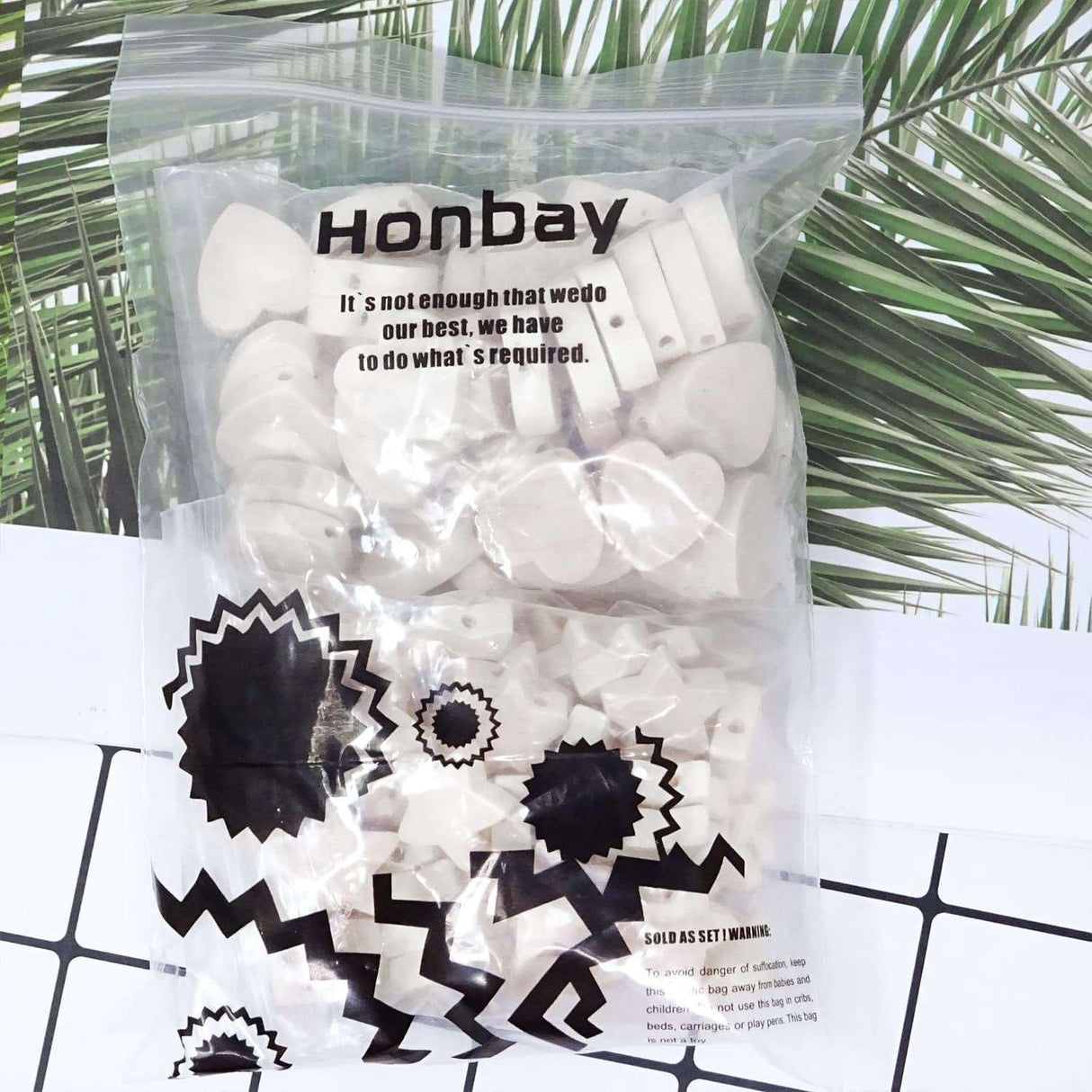 100PCS Wooden Spacer Beads Unfinished Star Heart Shape Wood Loose Beads with Hole for Crafts DIY Jewelry Making (20Mm) WoodArtSupply