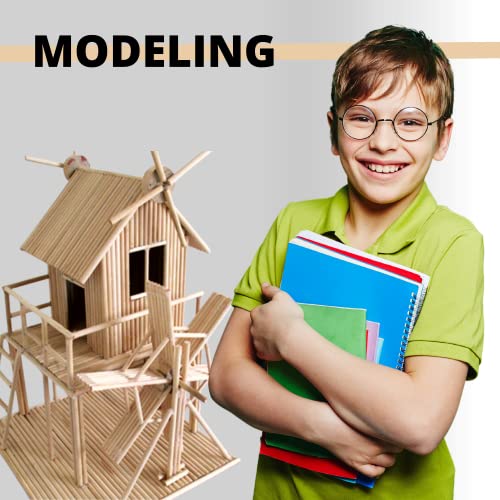 100 PCS Wooden Dowel Rods 6 inch Wood Dowels Assorted Sizes Wood Craft Sticks 1/8 3/16 1/4 5/16 3/8 x 6 Inch Bamboo Wood Sticks Long Wooden Sticks YARRD