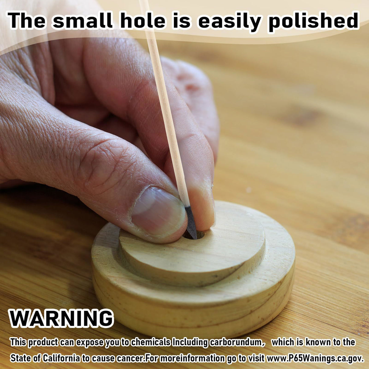 100 Pack Sanding Sticks Matchsticks Sanding Twigs Fine Detailing Sanding Sticks for Plastic Models Wood Hobby, 280 Grit, 5.4 x 0.2 Inch Honoson