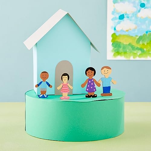 100 Pack Unfinished People Shaped Craft Sticks, Wooden Popsicle Sticks for DIY Projects Juvale