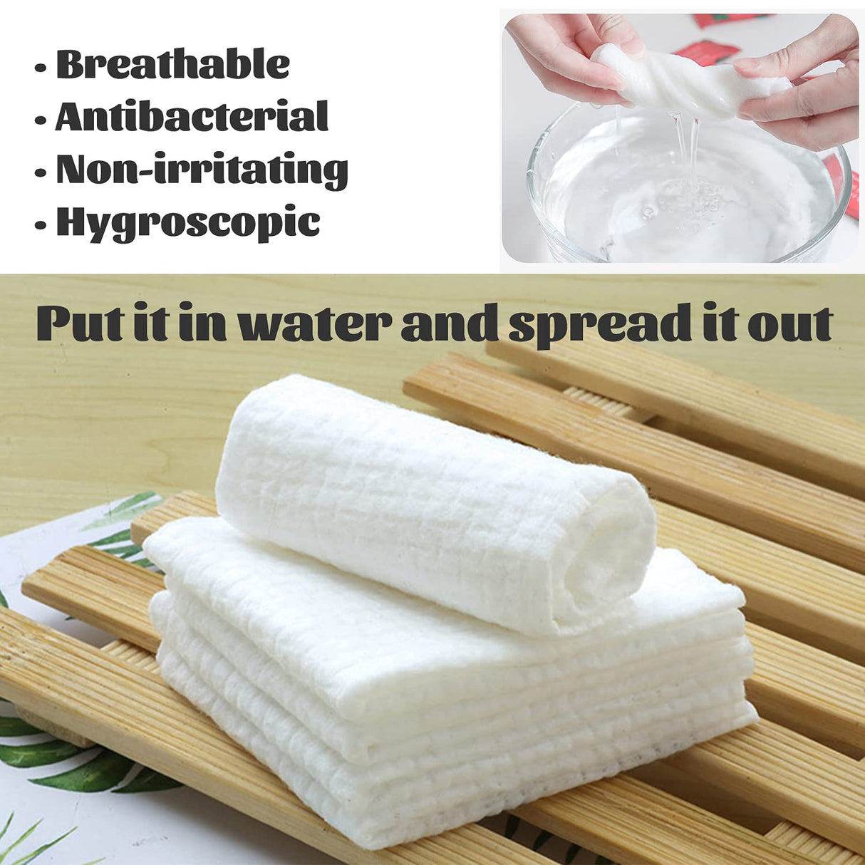 100 Pcs Mini Compressed Towels, Disposable Face Compressed Towel, Compressed Hand Wipe, Camping towel, Portable Compressed Coin Tissue for HI FINE CARE