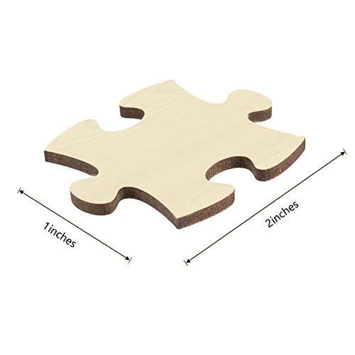 100 Piece Blank Puzzle with Puzzle Tray to Draw on, Each Piece is Unique, Make Your Own Wooden Jigsaw Puzzles, Custom Puzzle 14.2x10.6 Inches for MoinKidz