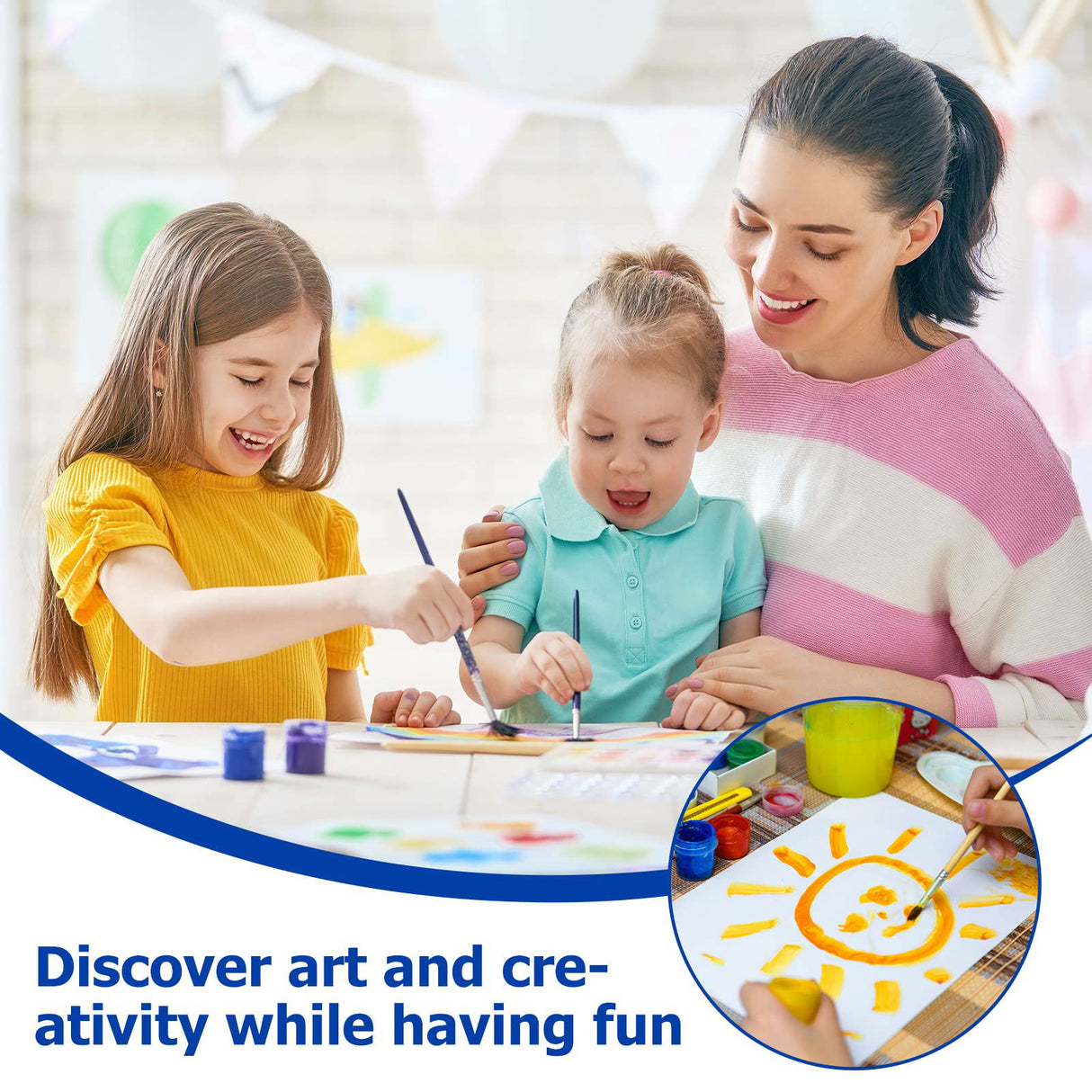 100 Pieces Watercolor Paper 140 lb/ 300 GSM Heavyweight Art Paint Paper White Water Coloring Paint Paper for Artist and Kids (9 x 12 Inch) Sabary