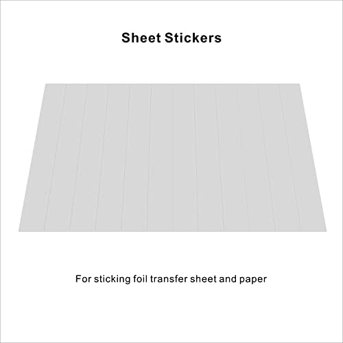 100 sheets,8 Colors,6x4inch,Artarron Foil Transfer Sheets,Gold/Silver/Rose Gold,etc,Compatible With Cricut Maker/Explore/Air/Cricut joy,For Cricut Artarron