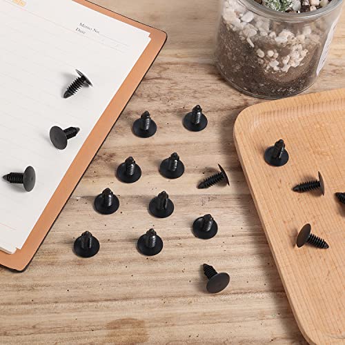 100pcs Honeycomb Pins, Honeycomb Pins Laser Engraver Machine Accessories for 7.5-8mm Honeycomb Grid Replaces Honeycomb Laser Bed Accessories (Black) AIEX