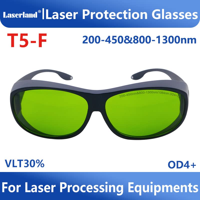 1064nm Laser Safety Glasses OD4 99.999% for laser engraving Protection Goggles Shield Protective Eyewear YAG DPSS Fiber Laser CE T5-F laserland