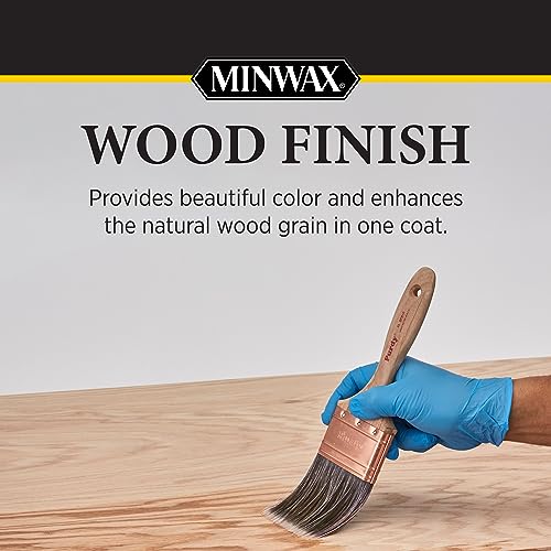 108500000 Wood Finish Stain, Water-Based, Semi-Transparent, True Black, 1-Qt. - Quantity 44 Minwax