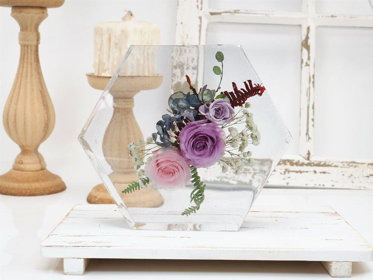 10" Hexagon Molds for Resin (10 Inch),Deep Epoxy Resin Molds for Flowers Preservation,Resin Art, Casting Resin,Resin Epoxy,DIY HIQUE