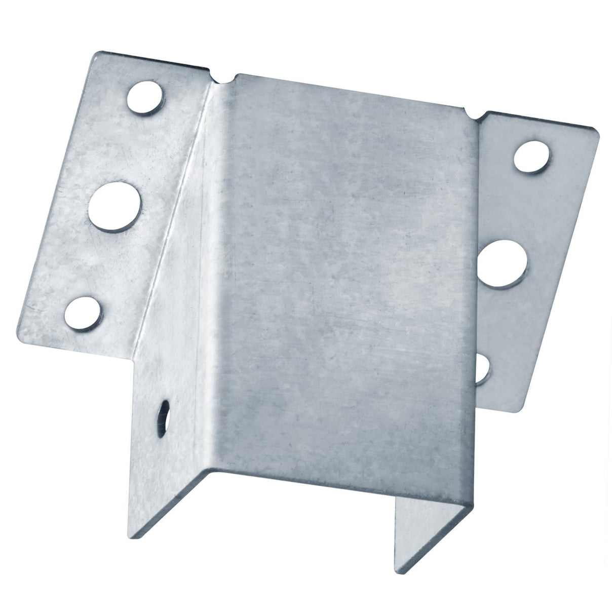 10 Pack 45-Degree Post and Beam Knee Bracket for Actual 2"x 4",2"x 6" Roughsawn Lumber,Inner Width:50mm,Thickness 2mm(14 Gauge) 45°Angle Post Support Bracket for Pergola GBGS