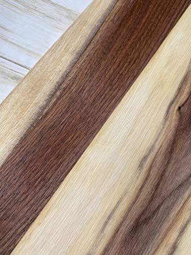 10 Pack of 3/4 x 2 x 16 Inch Sappy Walnut Lumber Boards for Making Cutting Boards, and other Crafts Woodchucks Wood