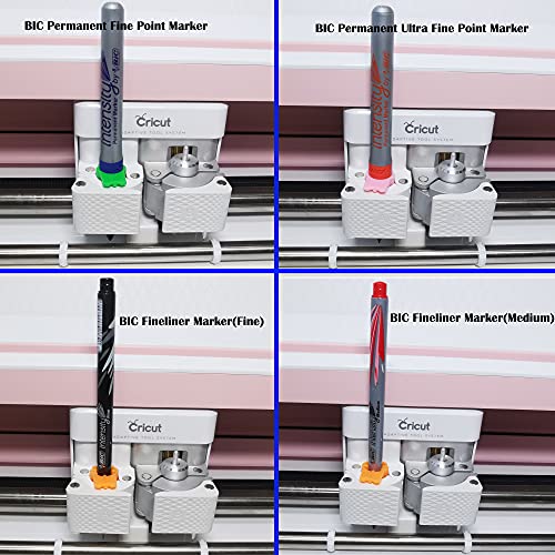 10 Packs Pen/Marker Adapter Set Compatible with Cricut (Explore Air/Air 2/Air 3, and Maker/Maker 3),Pen Adapter Compatible with Sharpie/BIC/Crayola LiangHuLo