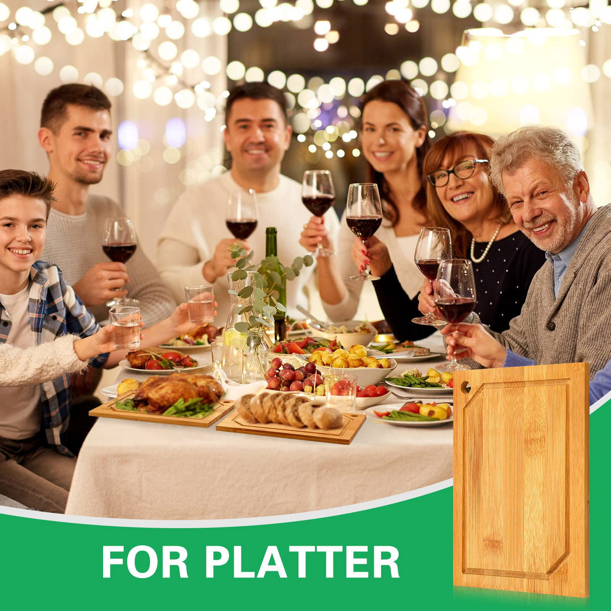 10 Pcs Mini Bamboo Cutting Board Bulk Small Kitchen Bar Wood Chopping Board Wooden Blank Charcuterie Serving Board for Housewarming Gift Baking Yinkin