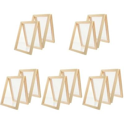 10 Pcs Paper Frame Educational Craft for Paper Making Deckle Paper Making Frame Paper Making Screen Kit Paper Making Frame Paper Making Tools