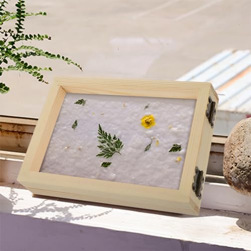 10 Pcs Paper Frame Educational Craft for Paper Making Deckle Paper Making Frame Paper Making Screen Kit Paper Making Frame Paper Making Tools DECHOUS