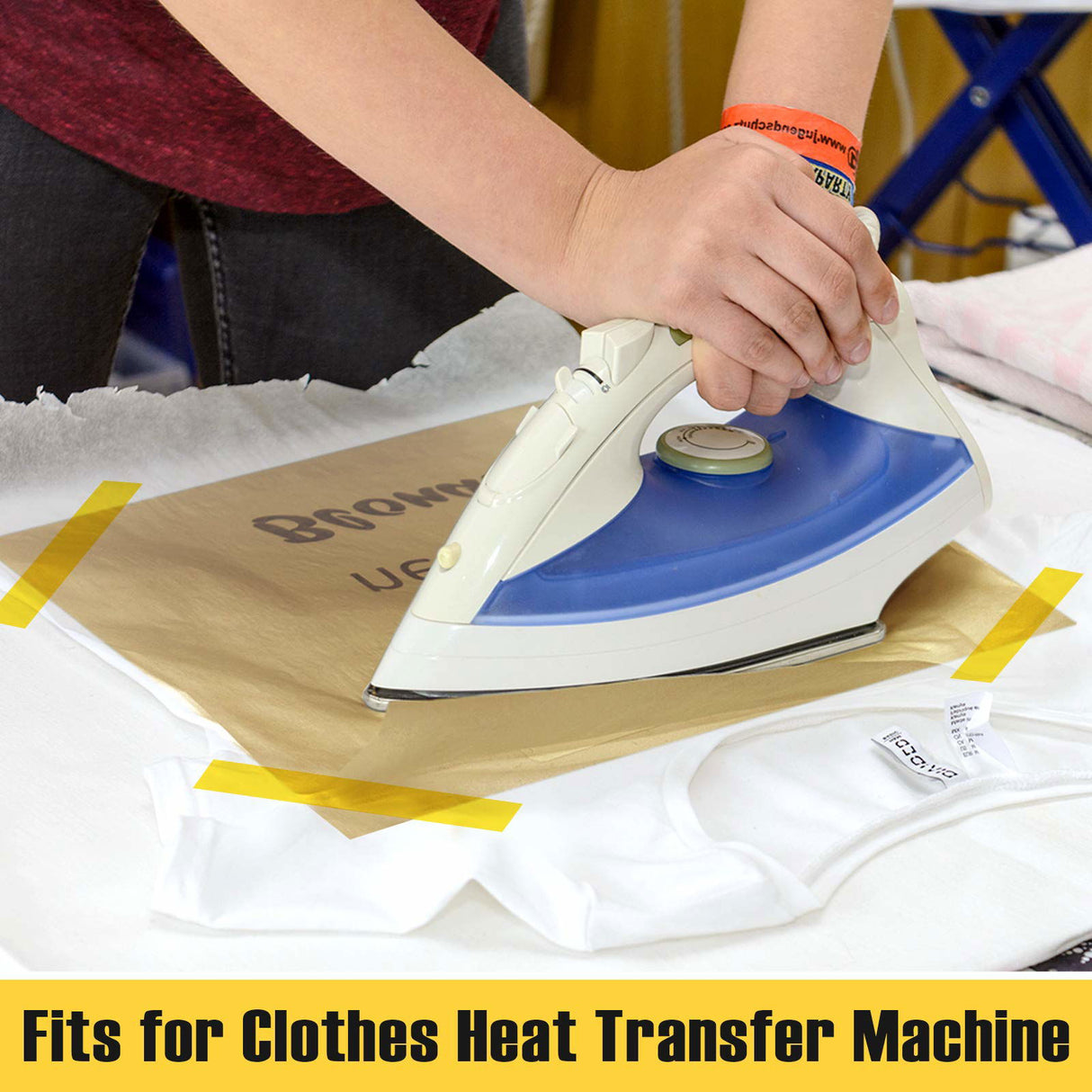 10 Rolls Heat Resistant Tapes for Sublimation, 10mm X 33m 108ft Heat Press Tape for High Temperature Heat Transfer for Sublimation on Coffee Mugs, Cruzix