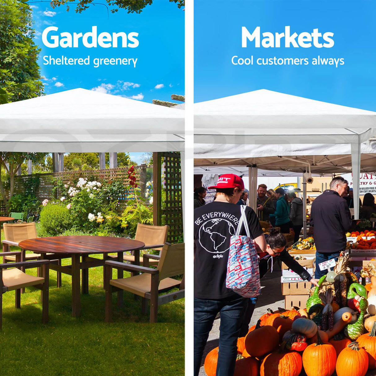 10'x30' Outdoor Tents for Parties, Canopy Tent with 8 Removable Sidewalls, Heavy Duty Tent with 2 Zippered Windows for Wedding, Backyard Party, White Hayiodda