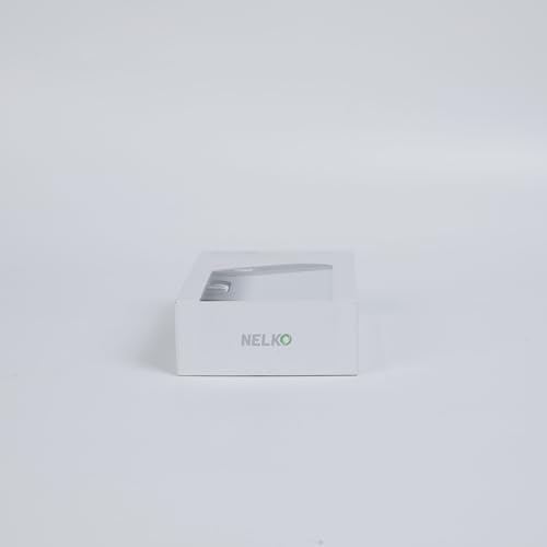 Nelko Label Maker Machine with Tape, P21 Bluetooth Label Printer, Wireless Mini Label Makers with Multiple Templates for Organizing Office Home, White, 1 Pack Nelko