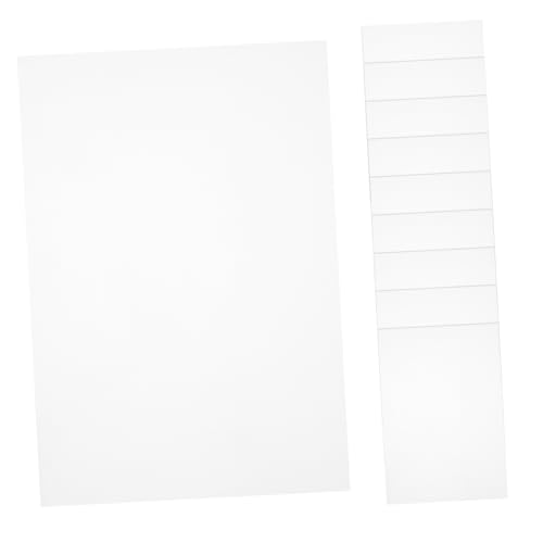 Alipis 10pcs Sheets Shrink Film Hot Heat Shrink Making for Shrinking Craft Art Maker Jewelry Shrinkable Wrapping Key Material Supply Heat Shrink Material Transparent Alipis