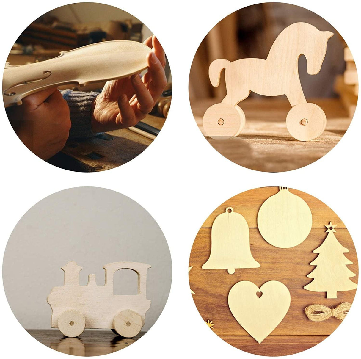 12 Pack Basswood Sheets 1/8 X 11.8 X 11.8 Inch Plywood Board, Thin Natural Unfinished Wood WoodArtSupply