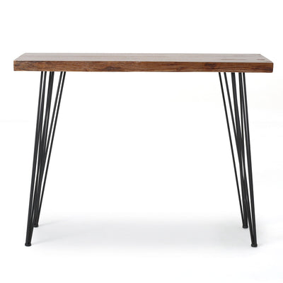 Modern Industrial Breakfast Bar Table