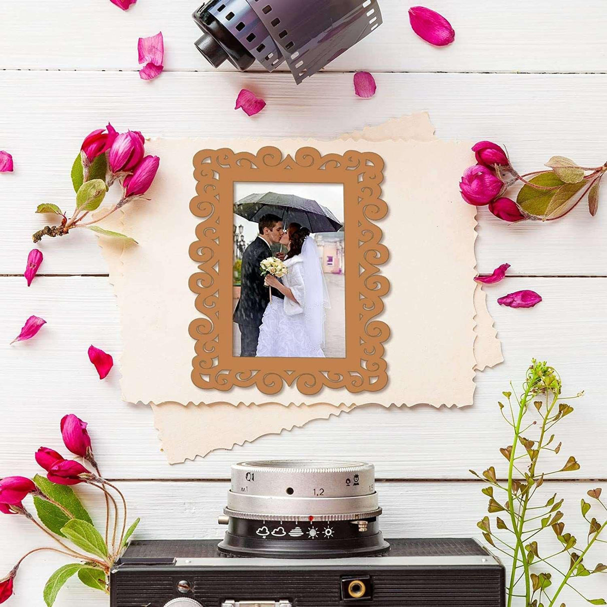 18 Pieces Wood Frames for Crafts Unfinished Wood DIY Picture Frame Picture Craft with Ropes for DIY Photo Display 5.9 X 4.7 Inch WoodArtSupply