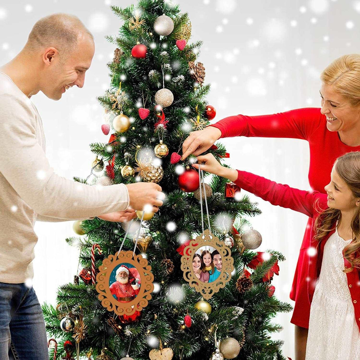 18 Pieces Wood Frames for Crafts Unfinished Wood DIY Picture Frame Picture Craft with Ropes for DIY Photo Display 5.9 X 4.7 Inch WoodArtSupply