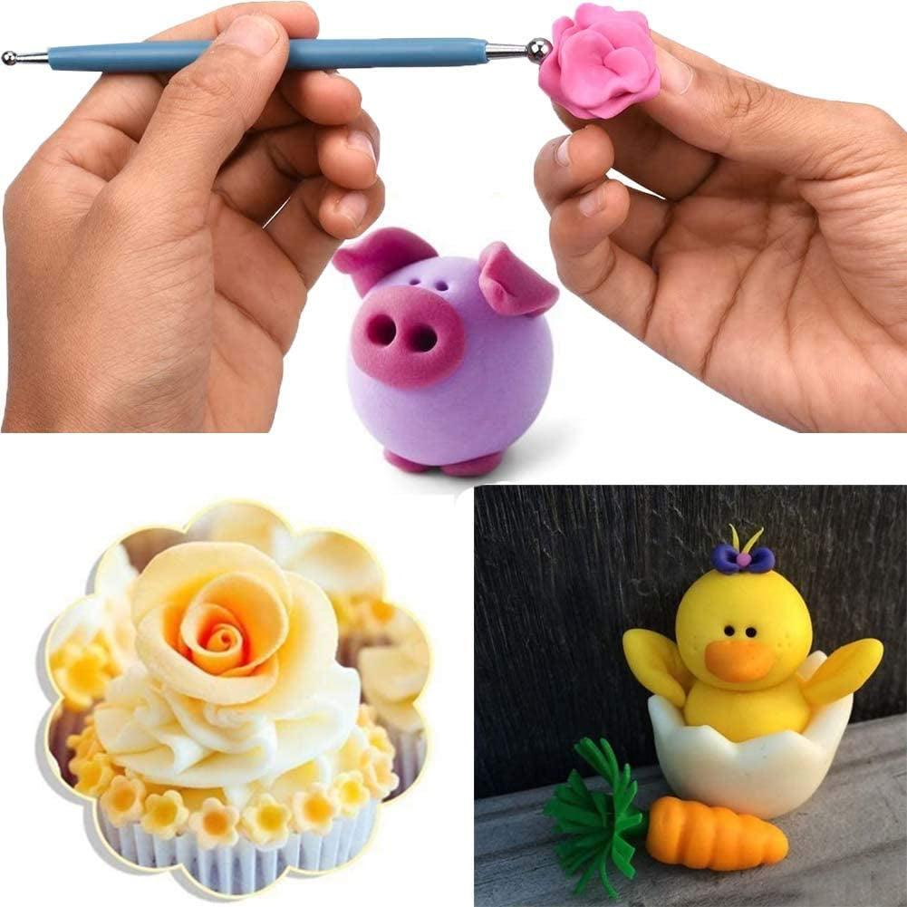 19PCS Mandala Dotting Tools Set Painting Rocks Mandala Stencil Ball Stylus Paint Tray Set WoodArtSupply