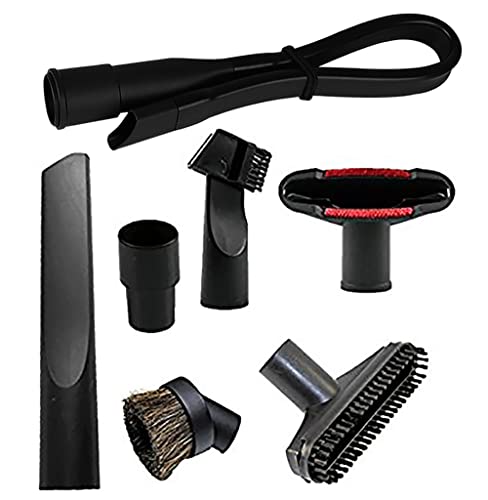 1 1/4" Vacuum Attachments Brushes for Small Shop Vac Accessories 1/4 inch or 1 3/8 inch Vacuum Cleaner Accessories Heodim