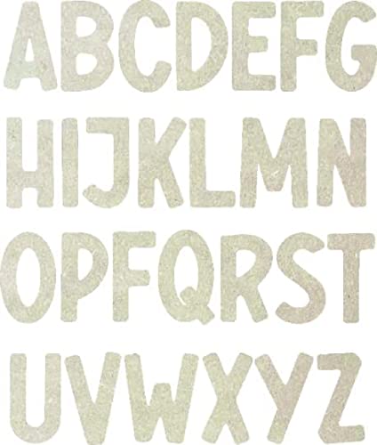 1 Inch Wooden Letter U Kids Unfinished Craft, Blank Wood Alphabet Letters for Nursery Decor, Paintable Decorative Wall Art NEXTCraft