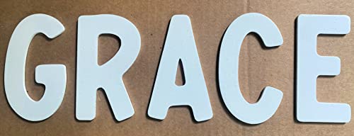 1 Inch Wooden Letter U Kids Unfinished Craft, Blank Wood Alphabet Letters for Nursery Decor, Paintable Decorative Wall Art NEXTCraft